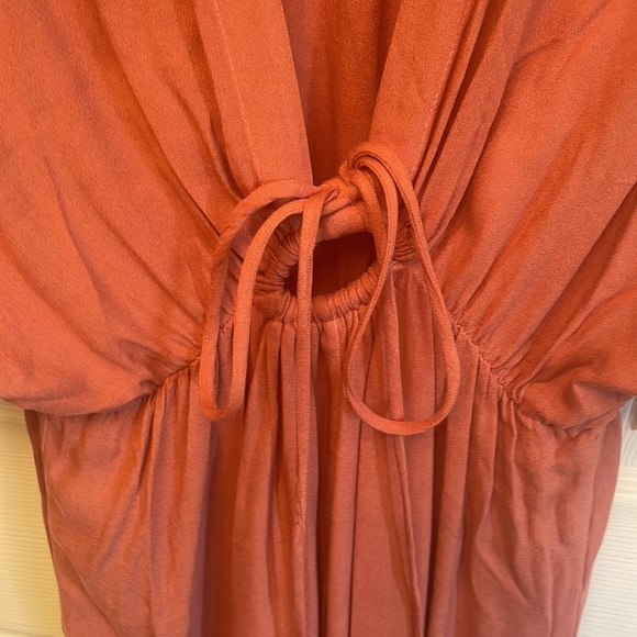 NWOT YFB Jumpsuit/ Salmon Color - Picture 3 of 3